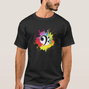Bass Clef Musician But Guitarist Guitar Player T-shirt