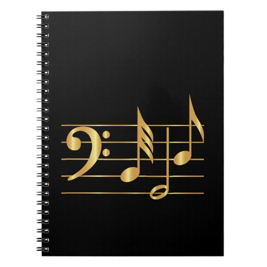 Bass Clef Notitieboek (Voorkant)