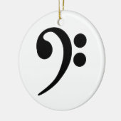 Bass Clef Ornament (Links)