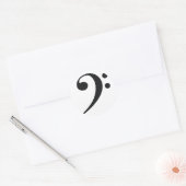 Bass Clef Sticker (Envelop)