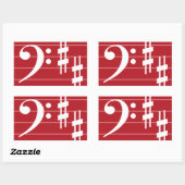 Bass Clef Sticker (Vel)