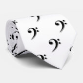 Bass Clef Stropdas (Opgerold)