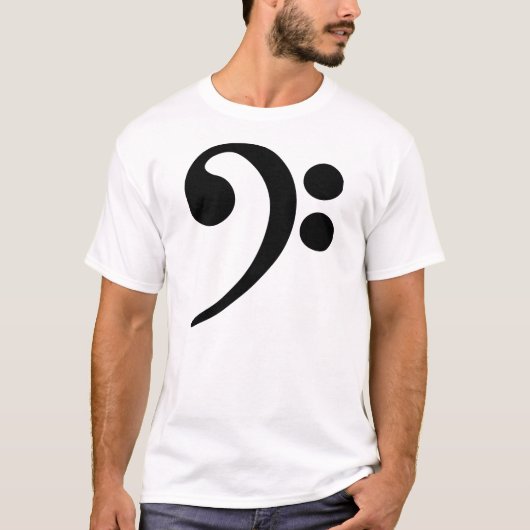 Bass Clef T-shirt (Voorkant)