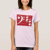 Bass Clef T-shirt (Voorkant)