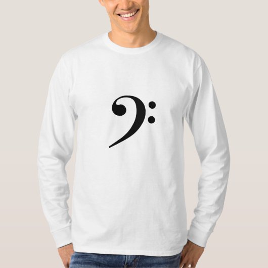 Bass Clef T-shirt (Voorkant)