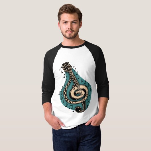 Bass Clef T-shirt (Voorkant volledig)