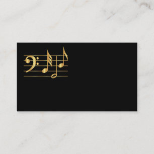 Bass Clef Visitekaartje