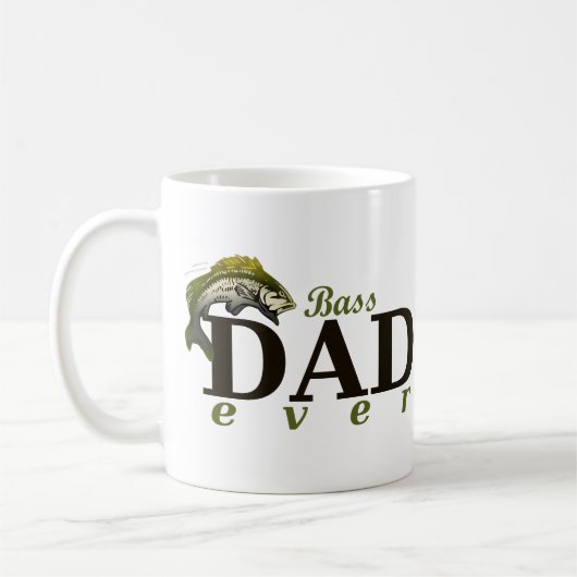 Bass Dad Ever Best Pa Pun Koffiemok (Links)