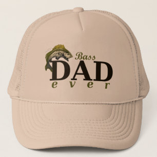 Bass Dad Ever Best Pa Pun Trucker Pet