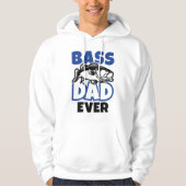 Bass Dad Ever Hoodie (Voorkant)