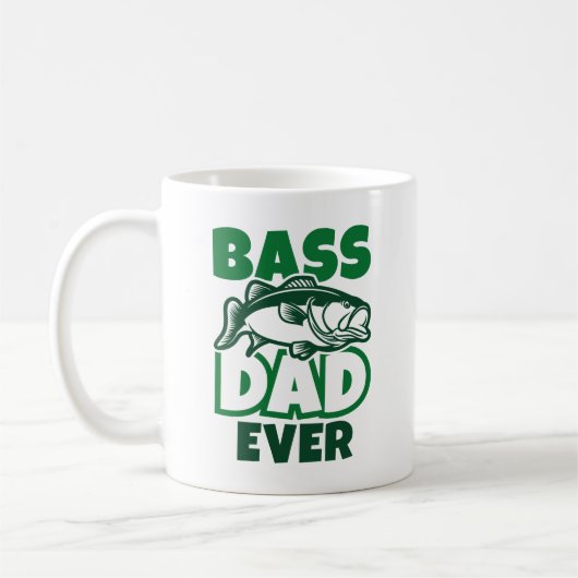 Bass Dad Ever Koffiemok (Links)