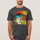 Bass Dad Ever Love Fishing Funny Father's Day T-shirt (Voorkant)