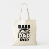 Bass Dad Ever Tote Bag (Achterkant)