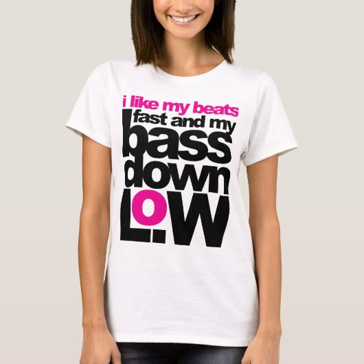 Bass Down Low T-shirt (Voorkant)
