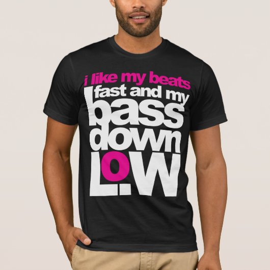 Bass Down Low T-shirt (Voorkant)