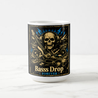 Bass Drop – Lage Frequentie Muziekkracht Koffiemok