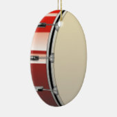 Bass Drum Cartoon Keramisch Ornament (Rechts)