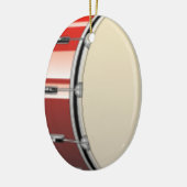 Bass Drum Cartoon Keramisch Ornament (Links)