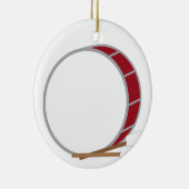 Bass Drum Keramisch Ornament (Rechts)