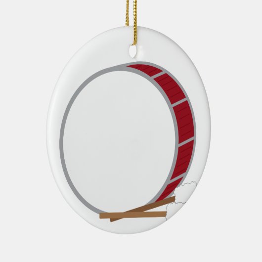 Bass Drum Keramisch Ornament (Rechts)