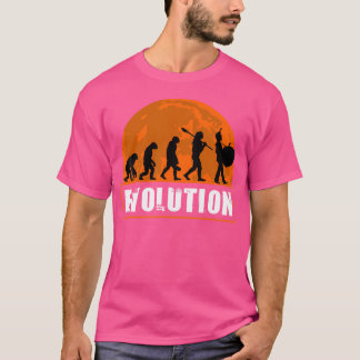 Bass Drum Lover Shirt Funny Human Evolution Gift