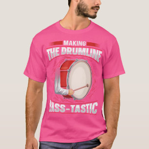 Bass Drum Marching Band Design voor een basdrummer T-shirt