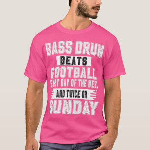 Bass Drum Music Marching Band Drums T-shirt