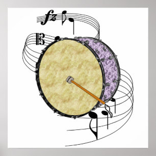 Bass Drum Poster
