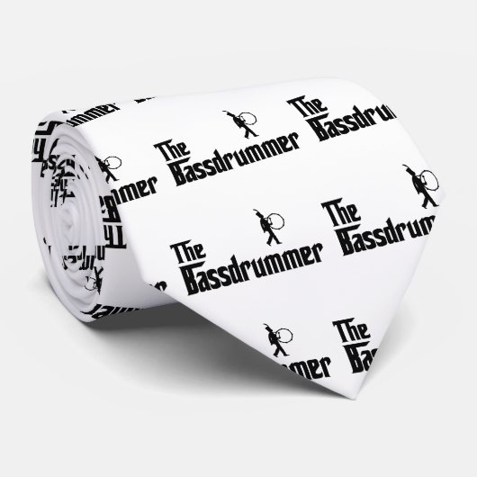 Bass Drummer Stropdas (Opgerold)
