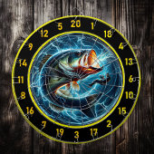 Bass Enthusiast's Perfect Dart Board Fusion Dartbord