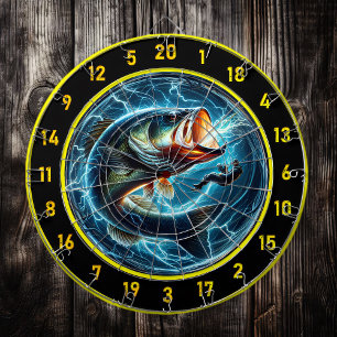 Bass Enthusiast's Perfect Dart Board Fusion Dartbord