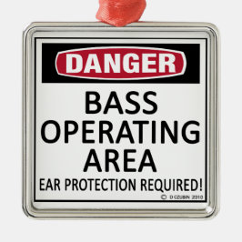 Bass-exploitatiegebied Metalen Ornament