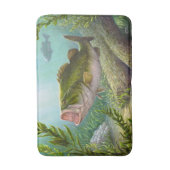 Bass Fish Badmat (Voorkant Verticaal)