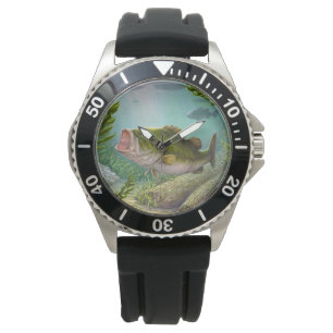 Bass Fish Horloge