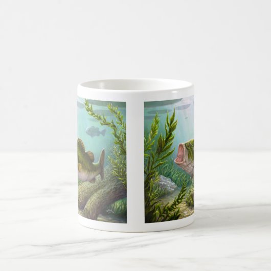 Bass Fish Koffiemok (Center)