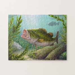 Bass Fish Legpuzzel