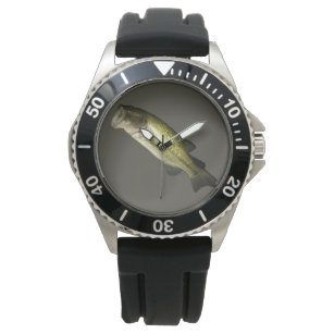 Bass Fish Mannen Horloge
