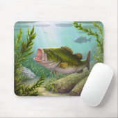 Bass Fish Muismat (Met muis)