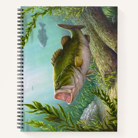 Bass Fish Notitieboek (Voorkant)