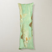 Bass Fish Pattern  Lichaamskussen (Achterkant (Verticaal))