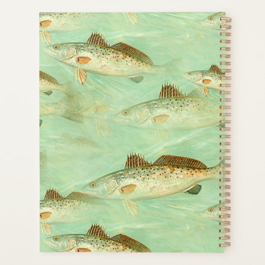 Bass Fish Pattern Planner (Achterkant)
