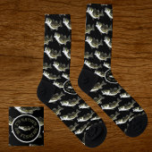 Bass Fish Patterned I RATHER BE VIST Sokken