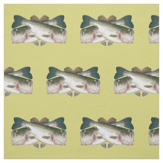 Bass Fish Stof (Swatch)