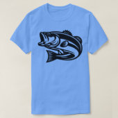 Bass Fish T-shirt (Design voorkant)
