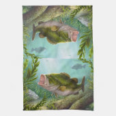 Bass Fish Theedoek (Verticaal)