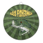 Bass Fisherman Dartboard Dartbord (Voorkant)