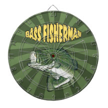 Bass Fisherman Dartboard