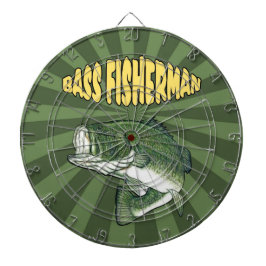 Bass Fisherman Dartboard Dartbord