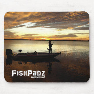 Bass Fisherman Mousepad Muismat