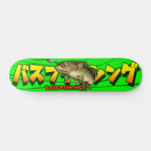 BASS FISHING PERSOONLIJK SKATEBOARD (Horizontaal)